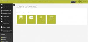 Creación de campañas