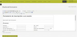 Diseño de Formulario